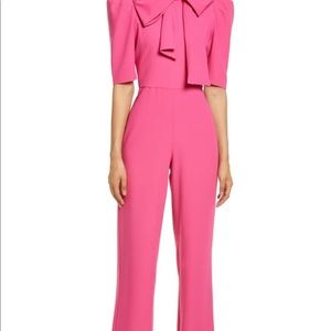 Ara Tie Neck Puff Sleeve Jumpsuit
BLACK HALO